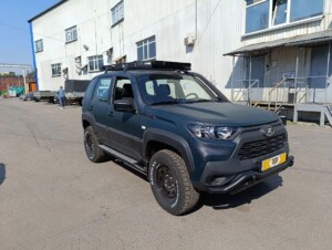 Техцентр Нива777 наши работы: Турбо Нива Тревел 0,5 бар Титан с пневмоблокировками (3)